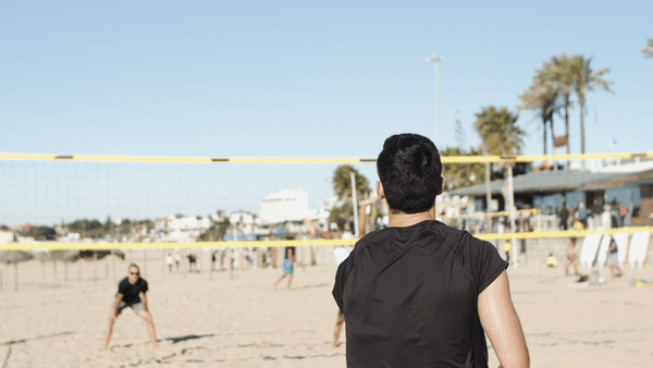 Sand, sun and spikes with volleyball coaches and teams
